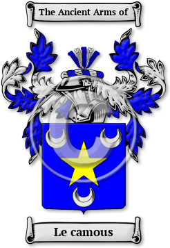 Le camous Family Crest Download (jpg) Legacy Series - 150 DPI