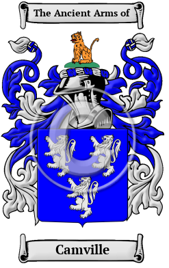 Camville Family Crest Download (JPG) Heritage Series - 600 DPI