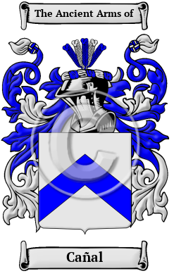 Cañal Family Crest/Coat of Arms