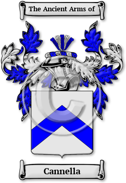 Cannella Family Crest Download (jpg) Legacy Series - 150 DPI