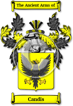 Candis Family Crest Download (jpg) Legacy Series - 150 DPI