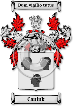 Canink Family Crest Download (JPG) Legacy Series - 600 DPI