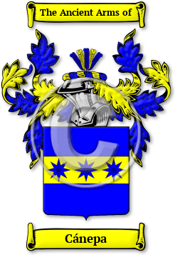 Cánepa Family Crest Download (JPG) Legacy Series - 600 DPI