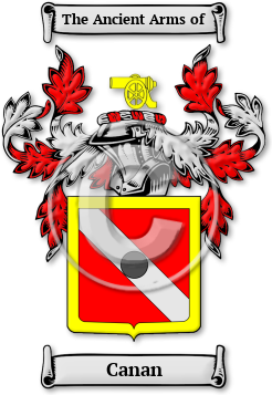 Canan Family Crest Download (jpg) Legacy Series - 150 DPI