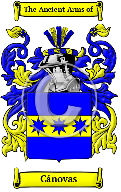 Cánovas Family Crest/Coat of Arms