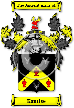 Kantise Family Crest Download (JPG) Legacy Series - 600 DPI