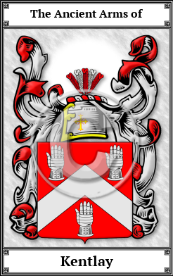Kentlay Family Crest Download (JPG)  Book Plated - 150 DPI