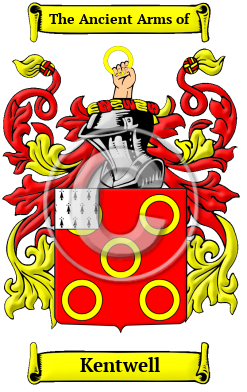 Kentwell Family Crest/Coat of Arms
