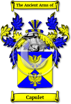 Capulet Family Crest Download (jpg) Legacy Series - 150 DPI