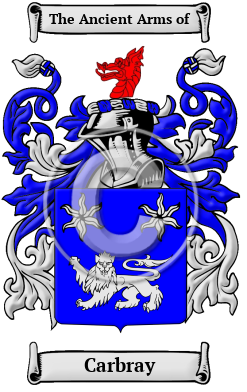 Carbray Family Crest Download (jpg) Heritage Series - 150 DPI