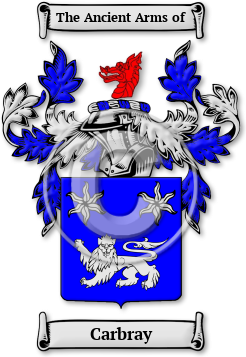Carbray Family Crest Download (jpg) Legacy Series - 150 DPI