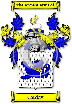 Carday Family Crest Download (JPG) Legacy Series - 600 DPI