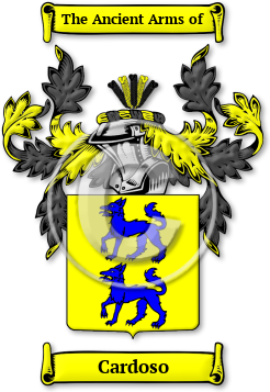 Cardoso Family Crest Download (jpg) Legacy Series - 150 DPI