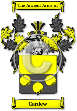 Cardew Family Crest Download (JPG) Legacy Series - 600 DPI