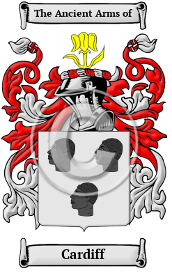 Cardiff Family Crest Download (JPG) Heritage Series - 600 DPI