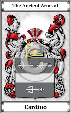 Cardino Family Crest Download (JPG)  Book Plated - 150 DPI