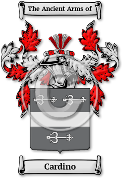 Cardino Family Crest Download (jpg) Legacy Series - 150 DPI