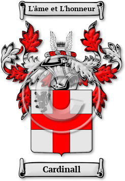 Cardinall Family Crest Download (jpg) Legacy Series - 150 DPI