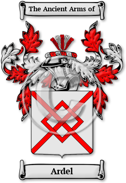 Ardel Family Crest Download (jpg) Legacy Series - 150 DPI