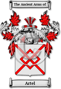 Artel Family Crest Download (JPG) Legacy Series - 600 DPI