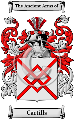 Cartills Family Crest/Coat of Arms