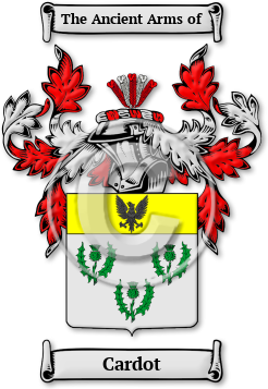 Cardot Family Crest Download (JPG) Legacy Series - 600 DPI