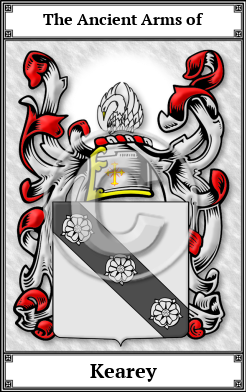 Kearey Family Crest Download (JPG)  Book Plated - 150 DPI