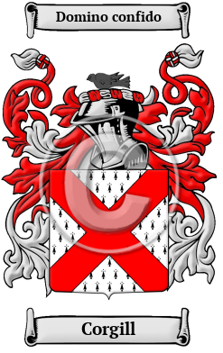Corgill Family Crest Download (JPG) Heritage Series - 300 DPI