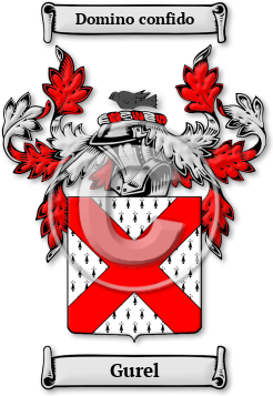 Gurel Family Crest Download (JPG) Legacy Series - 600 DPI