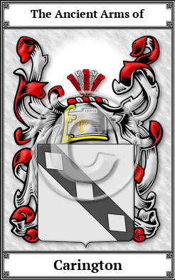 Carington Family Crest Download (JPG) Book Plated - 600 DPI