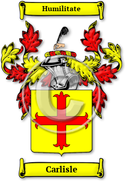 Carlisle Family Crest Download (jpg) Legacy Series - 150 DPI