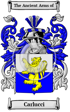 Carlucci Family Crest Download (JPG) Heritage Series - 600 DPI