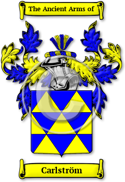 Carlström Family Crest Download (jpg) Legacy Series - 150 DPI