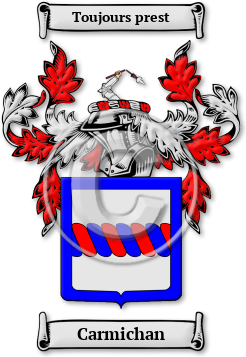 Carmichan Family Crest Download (jpg) Legacy Series - 150 DPI
