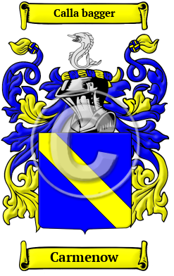 Carmenow Family Crest/Coat of Arms