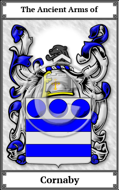 Cornaby Family Crest Download (JPG)  Book Plated - 150 DPI