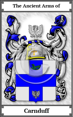 Carnduff Family Crest Download (JPG) Book Plated - 600 DPI