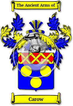 Carow Family Crest Download (JPG) Legacy Series - 600 DPI