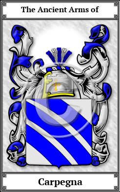 Carpegna Family Crest Download (JPG)  Book Plated - 150 DPI