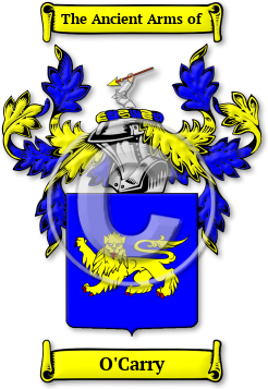 O'Carry Family Crest Download (JPG) Legacy Series - 600 DPI