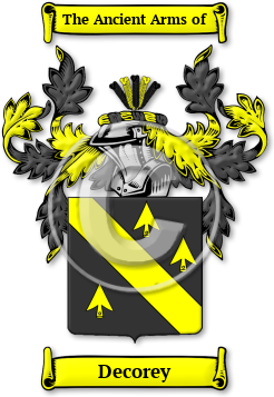 Decorey Family Crest Download (JPG) Legacy Series - 600 DPI