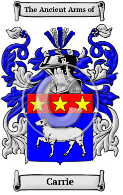 Carrie Family Crest Download (JPG) Heritage Series - 600 DPI