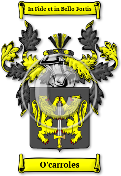 O'carroles Family Crest Download (JPG) Legacy Series - 600 DPI