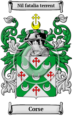 Corse Family Crest Download (JPG) Heritage Series - 600 DPI