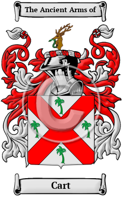 Cart Family Crest Download (JPG) Heritage Series - 600 DPI