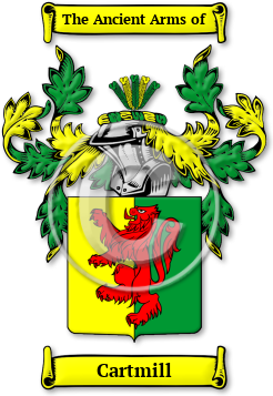 Cartmill Family Crest Download (jpg) Legacy Series - 150 DPI