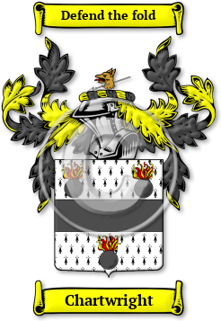 Chartwright Family Crest Download (jpg) Legacy Series - 150 DPI