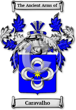 Caravalho Family Crest Download (jpg) Legacy Series - 150 DPI