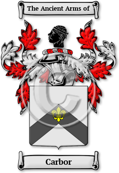Carbor Family Crest Download (JPG) Legacy Series - 600 DPI
