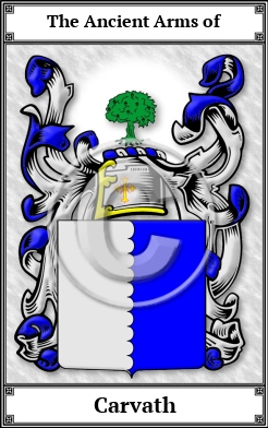 Carvath Family Crest Download (JPG)  Book Plated - 150 DPI